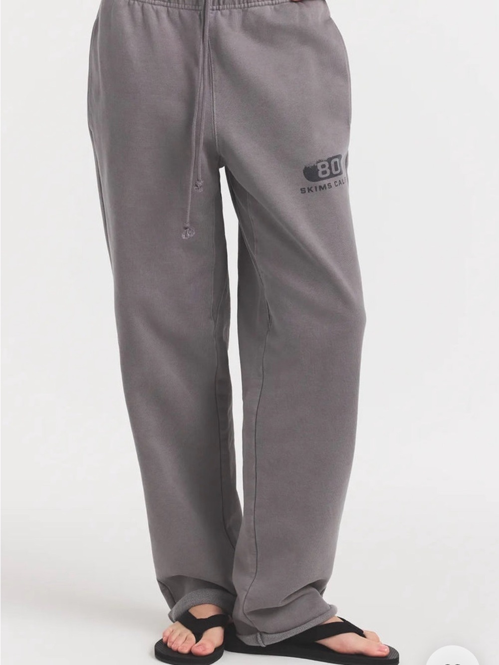 SKIMS Women’s Slate Gray Relaxed Sweatpants